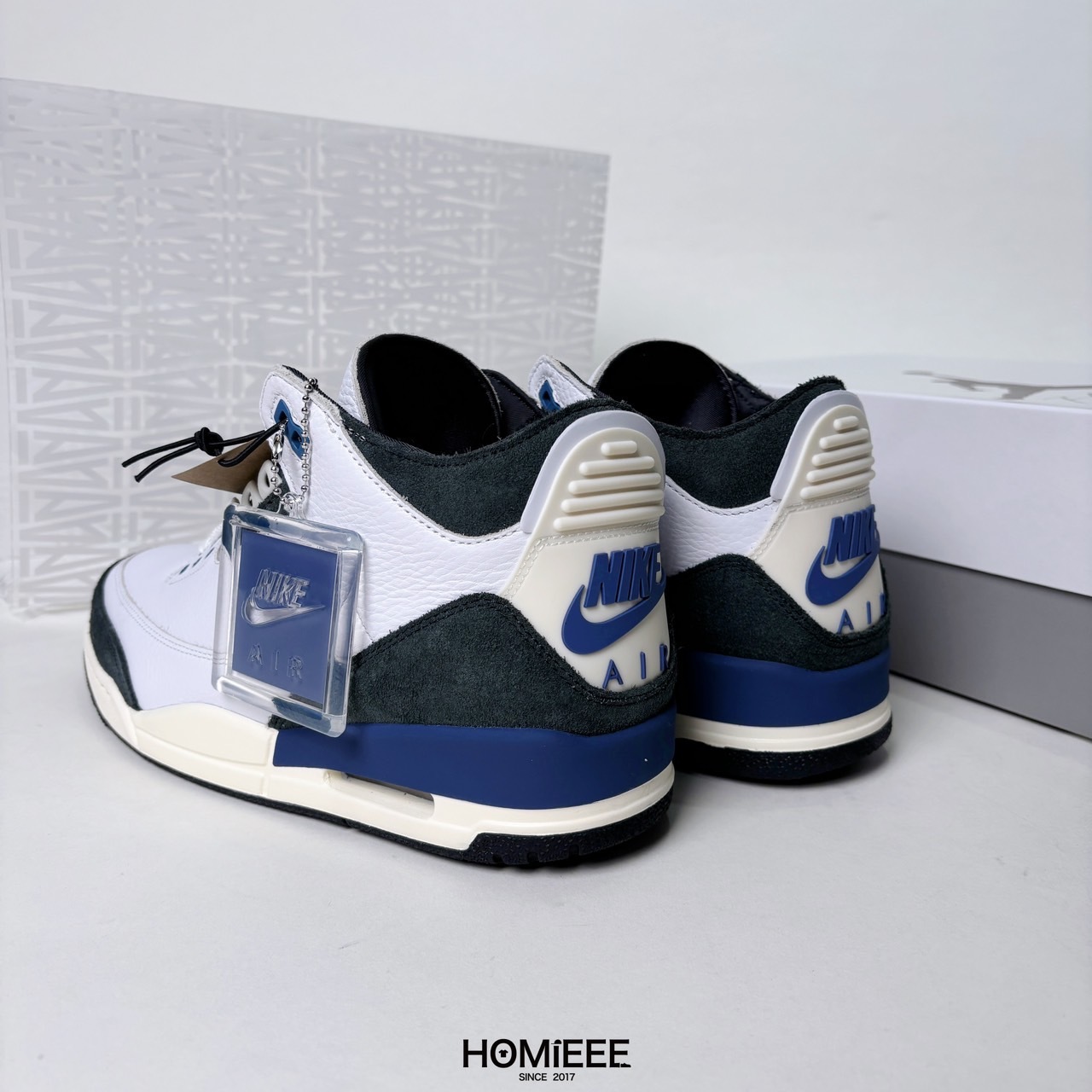 Air Jordan 3 x A Ma Maniere Retro 藍白 男鞋 [HV8571-100]