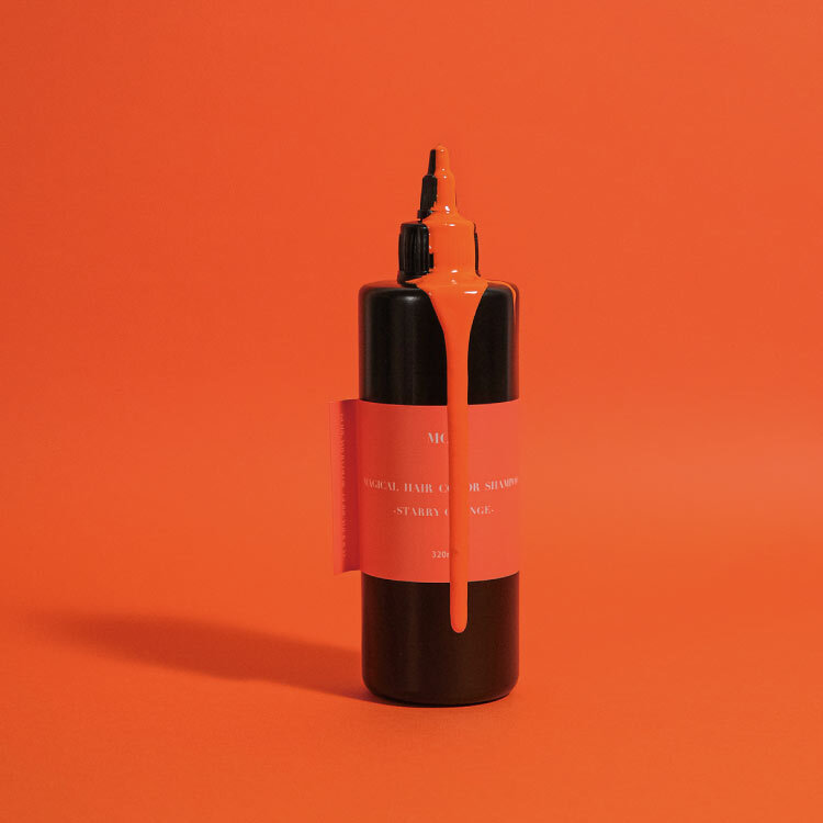 彩色精靈護色洗髮｜橘星光