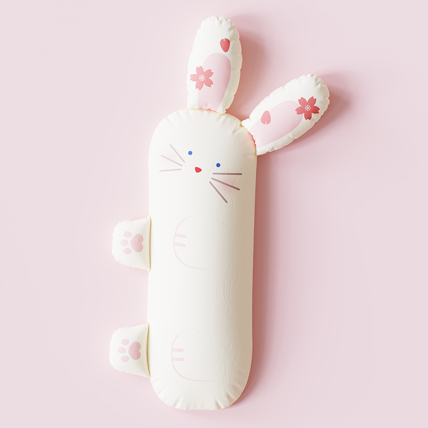 Milo&Gabby美國 動物好朋友長條抱枕枕套｜Lala抱抱櫻花兔兔