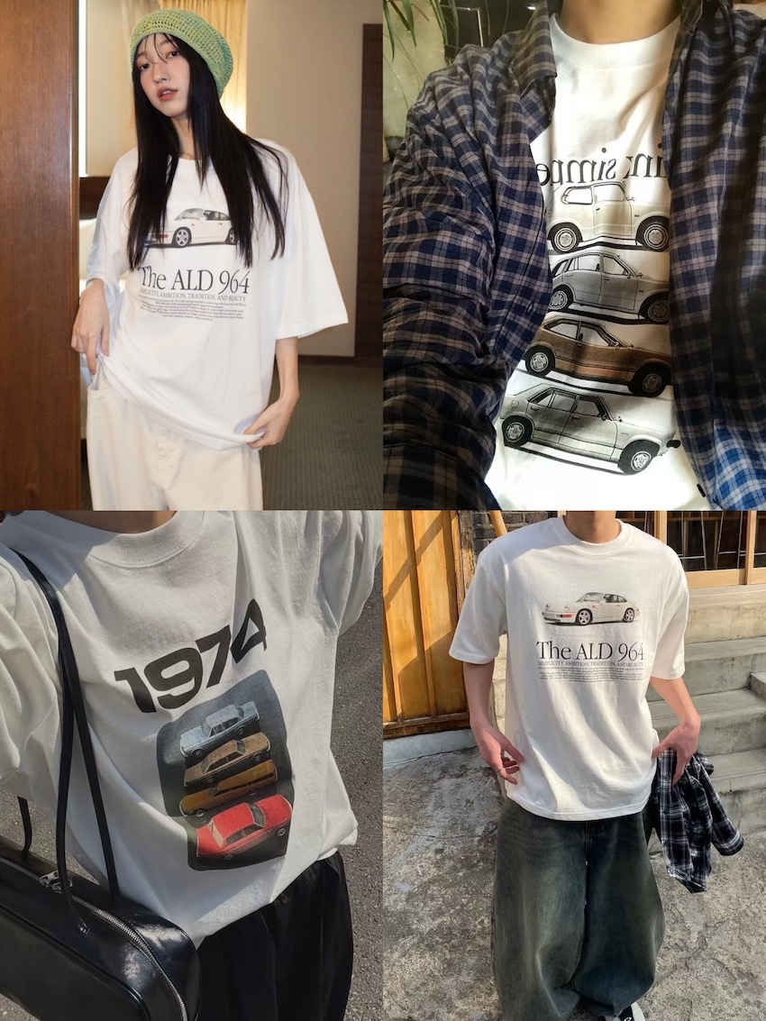 (UNISEX)The ALD964 oversized T
