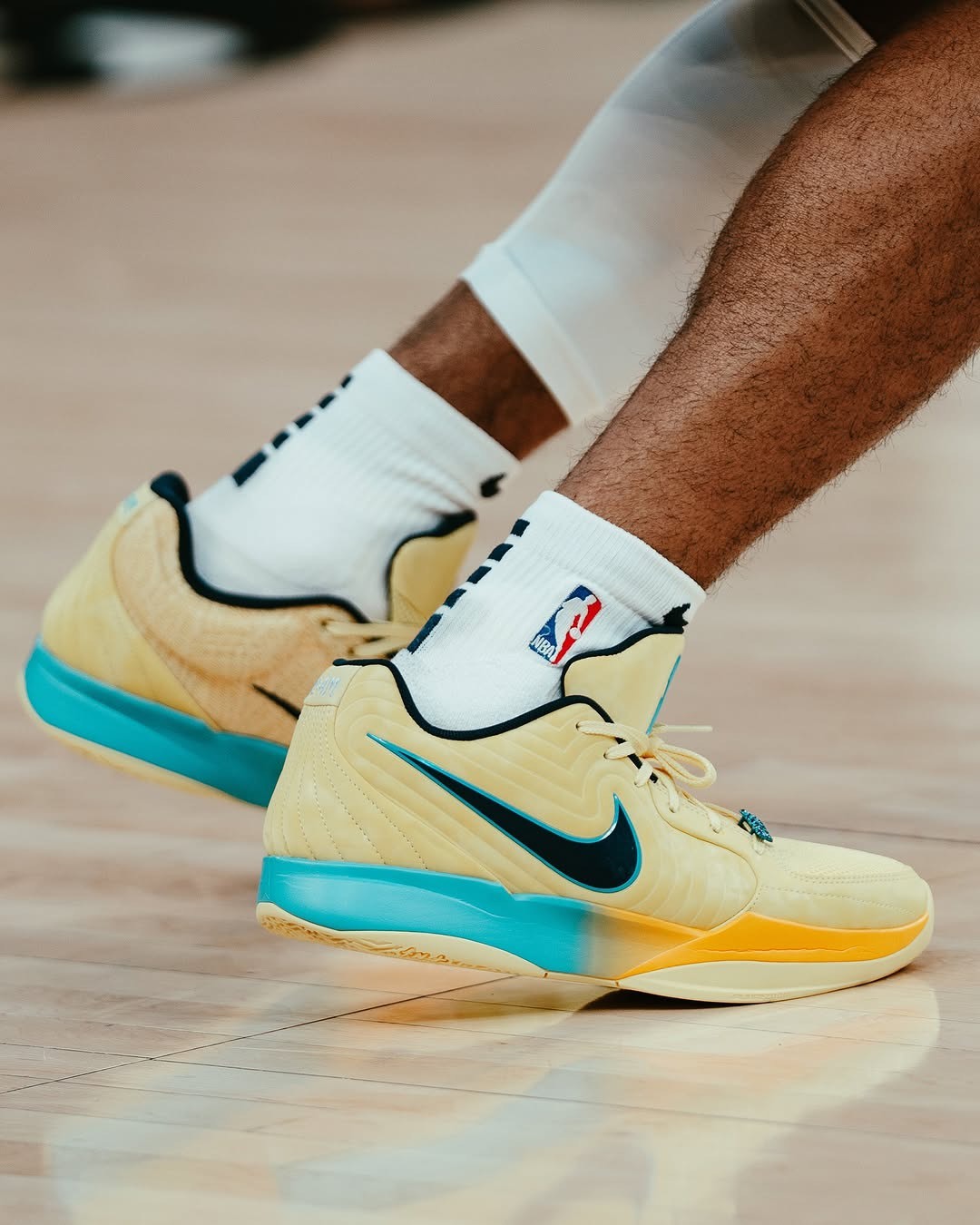 Nike JA 2 EP Out My Body 黃色 黃綠色 XDR 實戰籃球鞋 Ja Morant