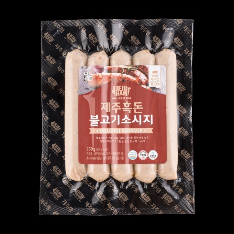 【韓國凍貨】LL011014 濟州黑豬肉腸