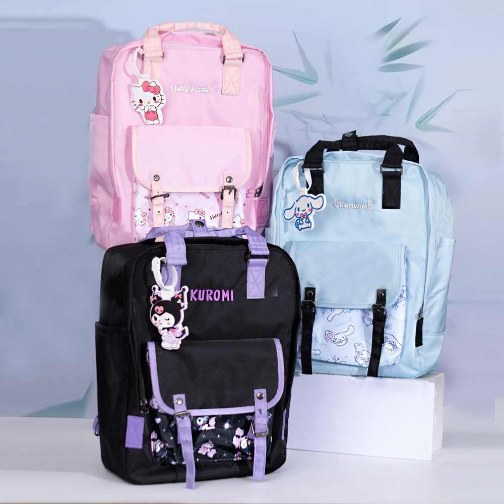 三麗鷗 𝗦𝗮𝗻𝗿𝗶𝗼｜顏值輕便休閒書包 附贈立體吊牌