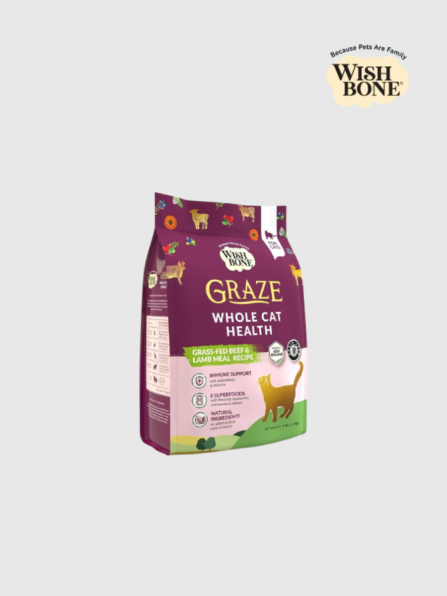 【香草廚坊 WISH BONE】無穀香草貓糧｜草原牛