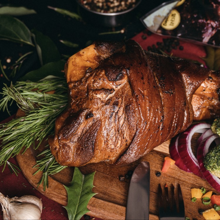 【韓國凍貨】LL011016 濟州烤黑豬手