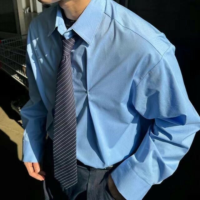 造型抓褶涼感襯衫