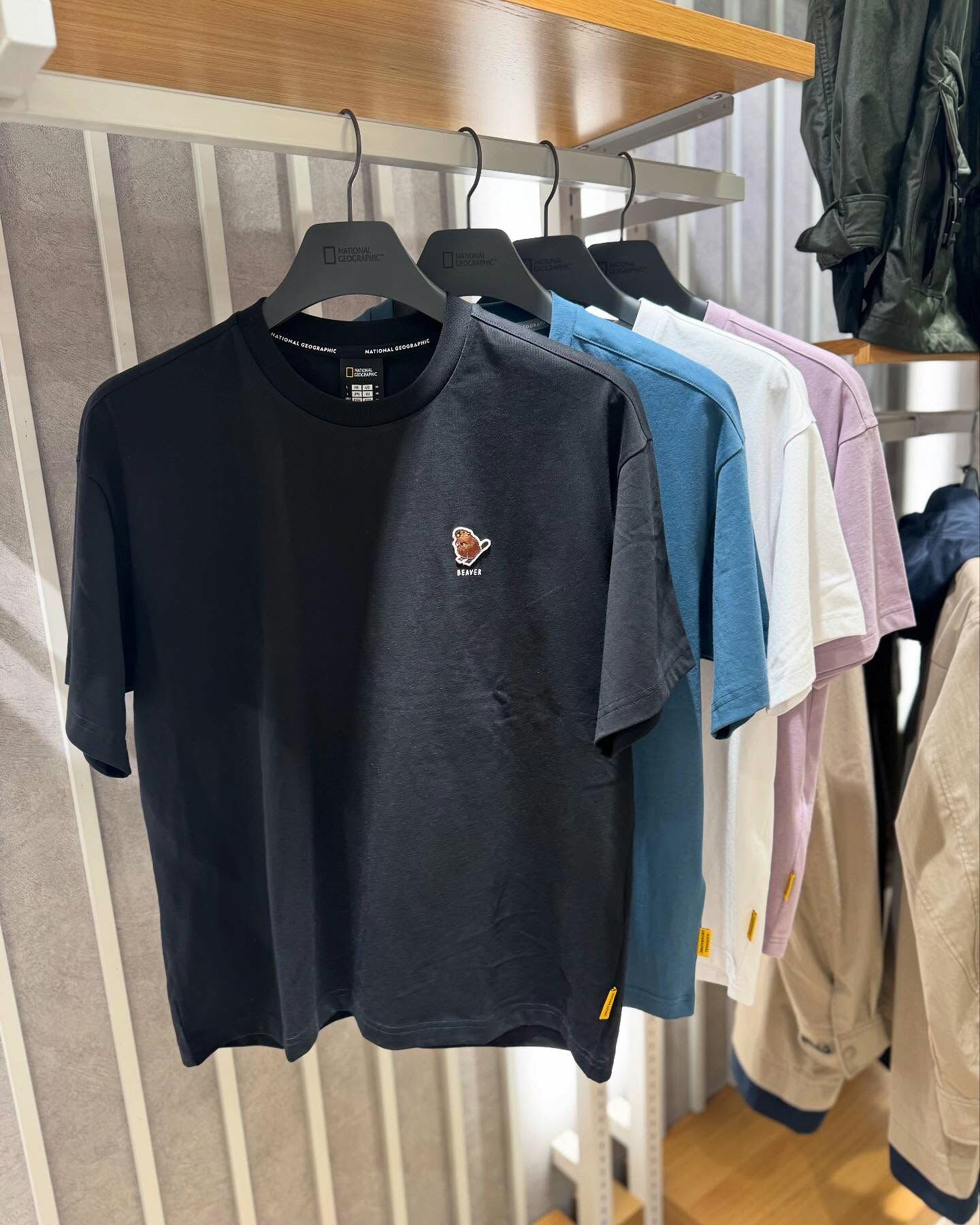 【代購】NATIONAL GEOGRAPHIC 國家地理 海狸 刺繡 短袖 短T N252UTS030