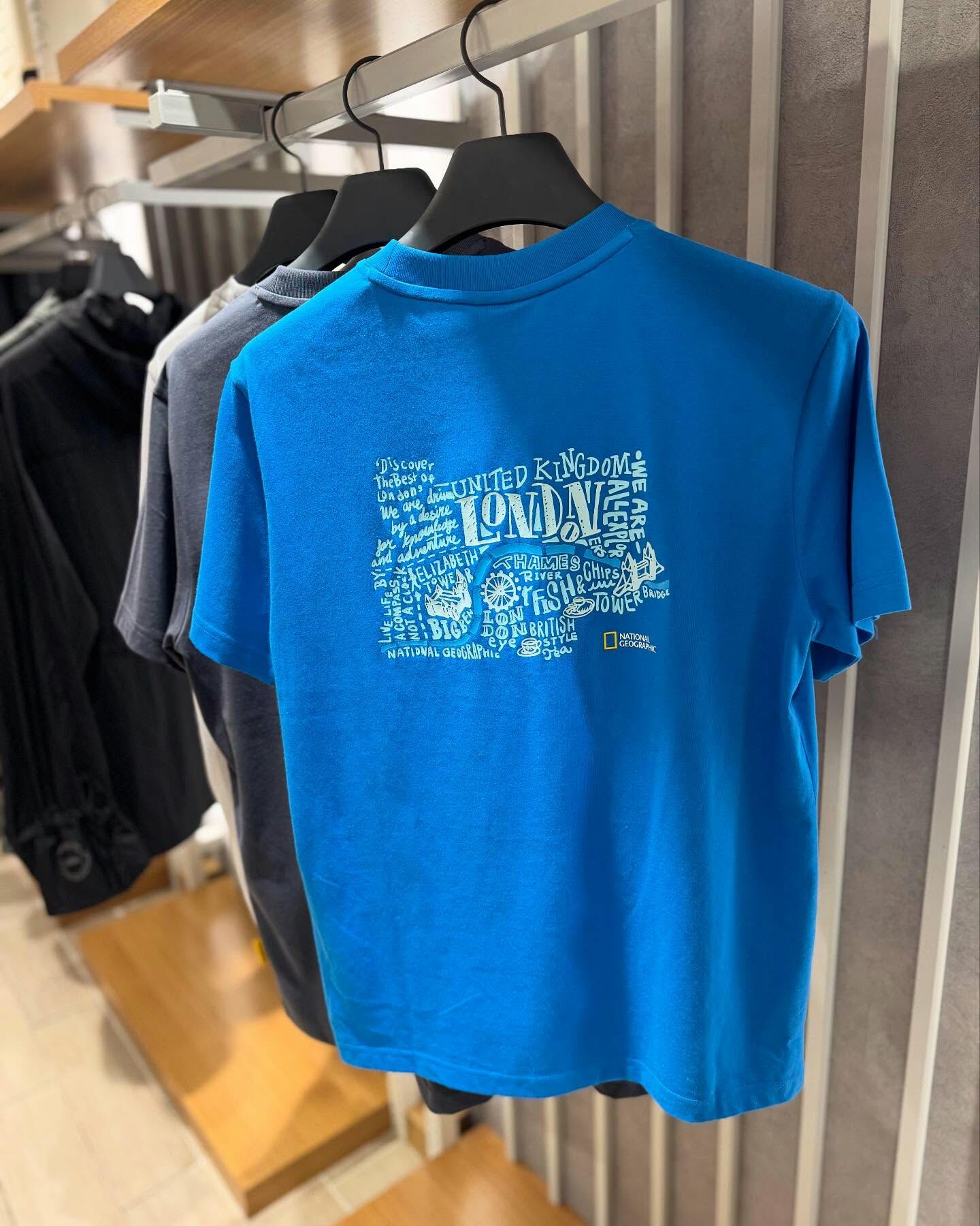 【代購】NATIONAL GEOGRAPHIC 國家地理 LONDON 基本款 貼標 短袖 短T N252UTS083/N252UTS983