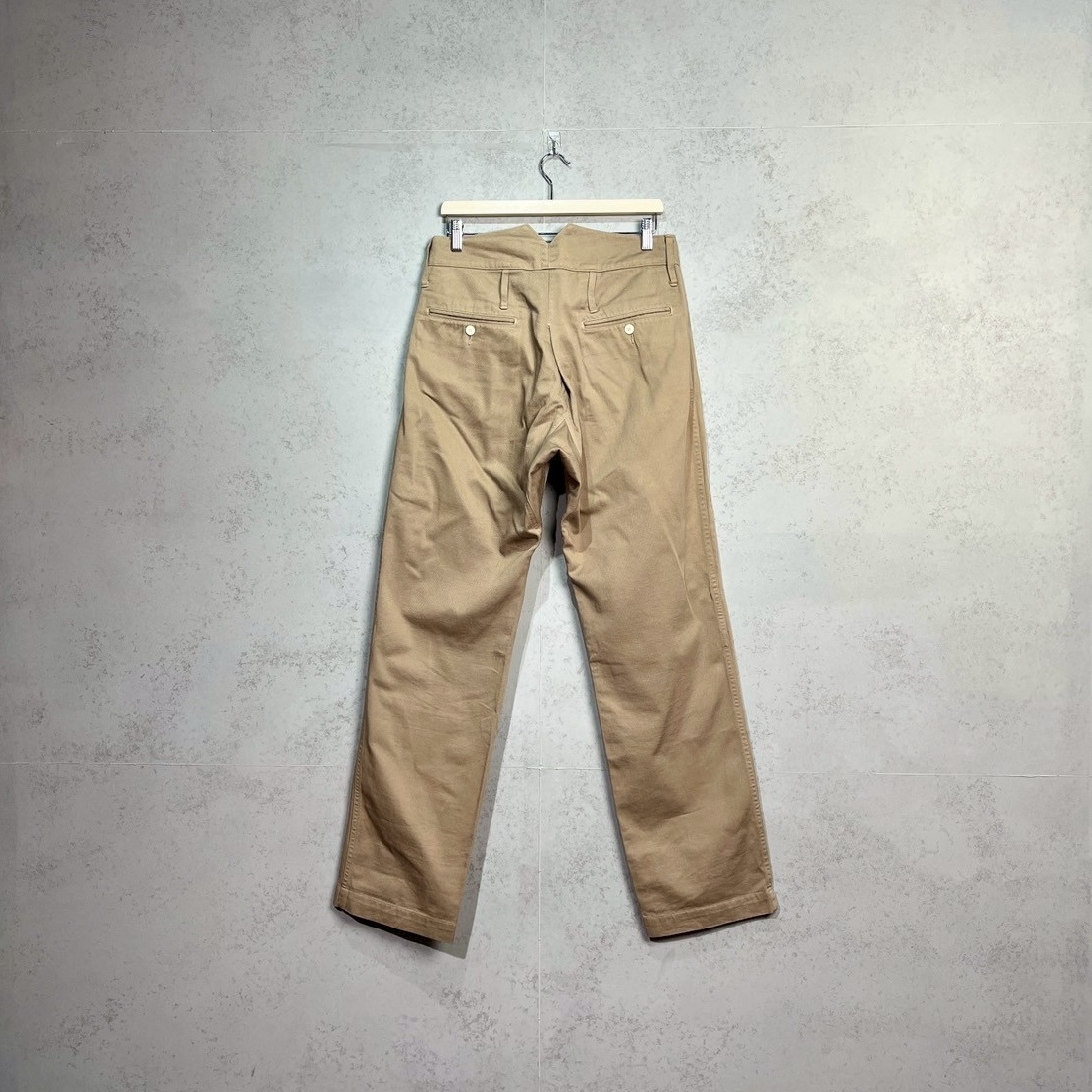 VISVIM HAKAMA PANTS (GIZA CHINO)  SIZE 2