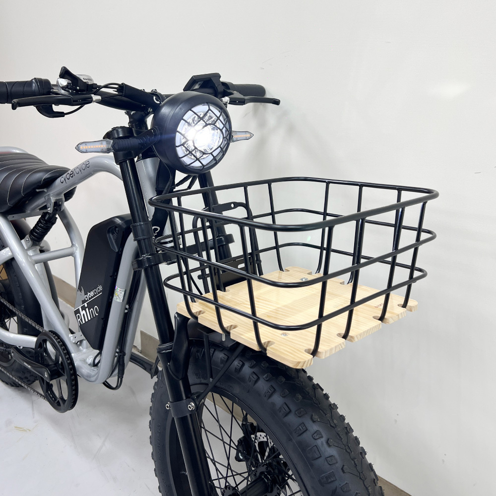 【CyberCycle】Rhino犀牛 - 前貨架與置物籃組