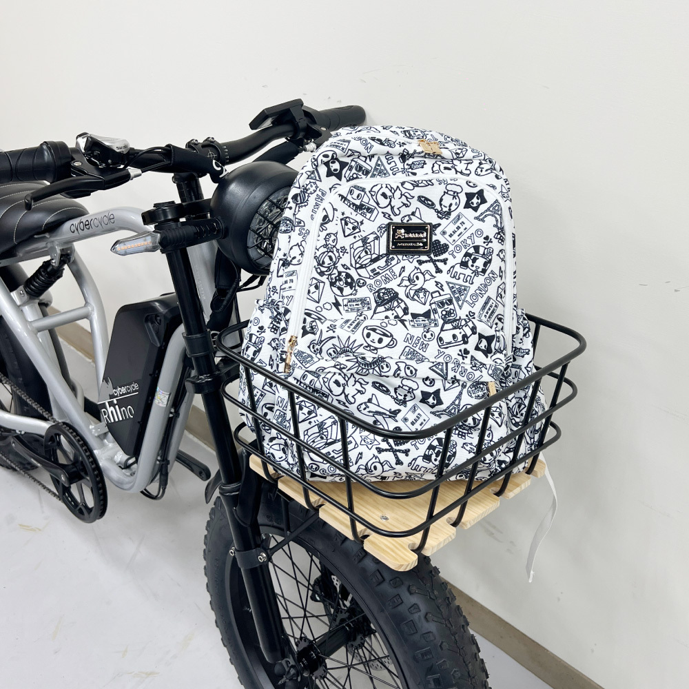 【CyberCycle】Rhino犀牛 - 前貨架與置物籃組