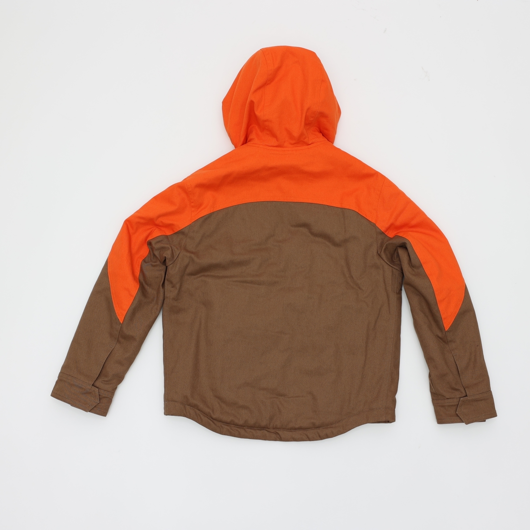 LOUIS VUITTON HOODED PADDED DENIM JACKET SIZE 46