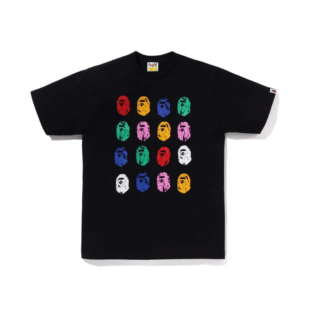 2025SS BAPE A BATHING APE 32ND ANNIV. APE HEAD TEE 彩繪 大頭 32週年限定 短T 現貨 1L20110021