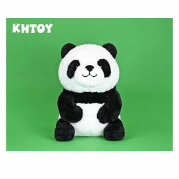 KHTOY 坐姿熊貓 娃娃 玩偶 6吋, 12吋
