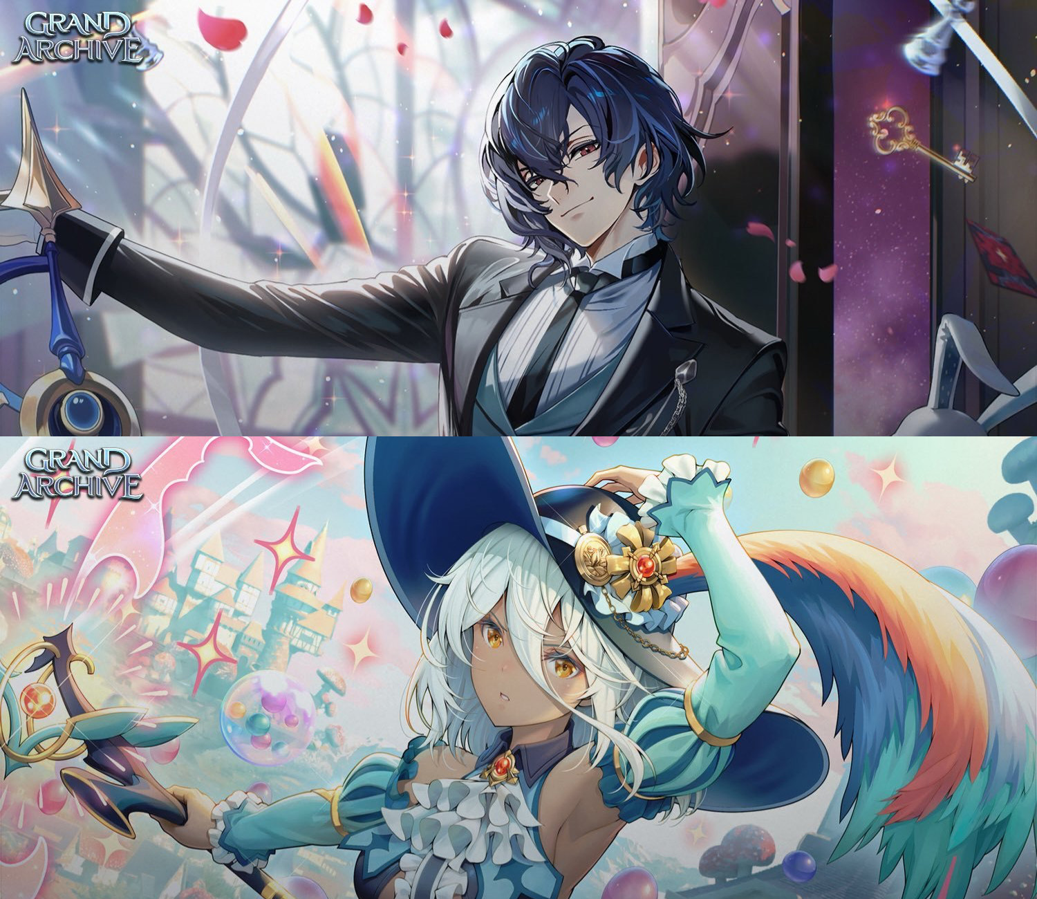 Grand Archive TCG - Distorted Reflections Starter Deck (Ciel, Mirage's Grave & Diana, Moonpiercer)