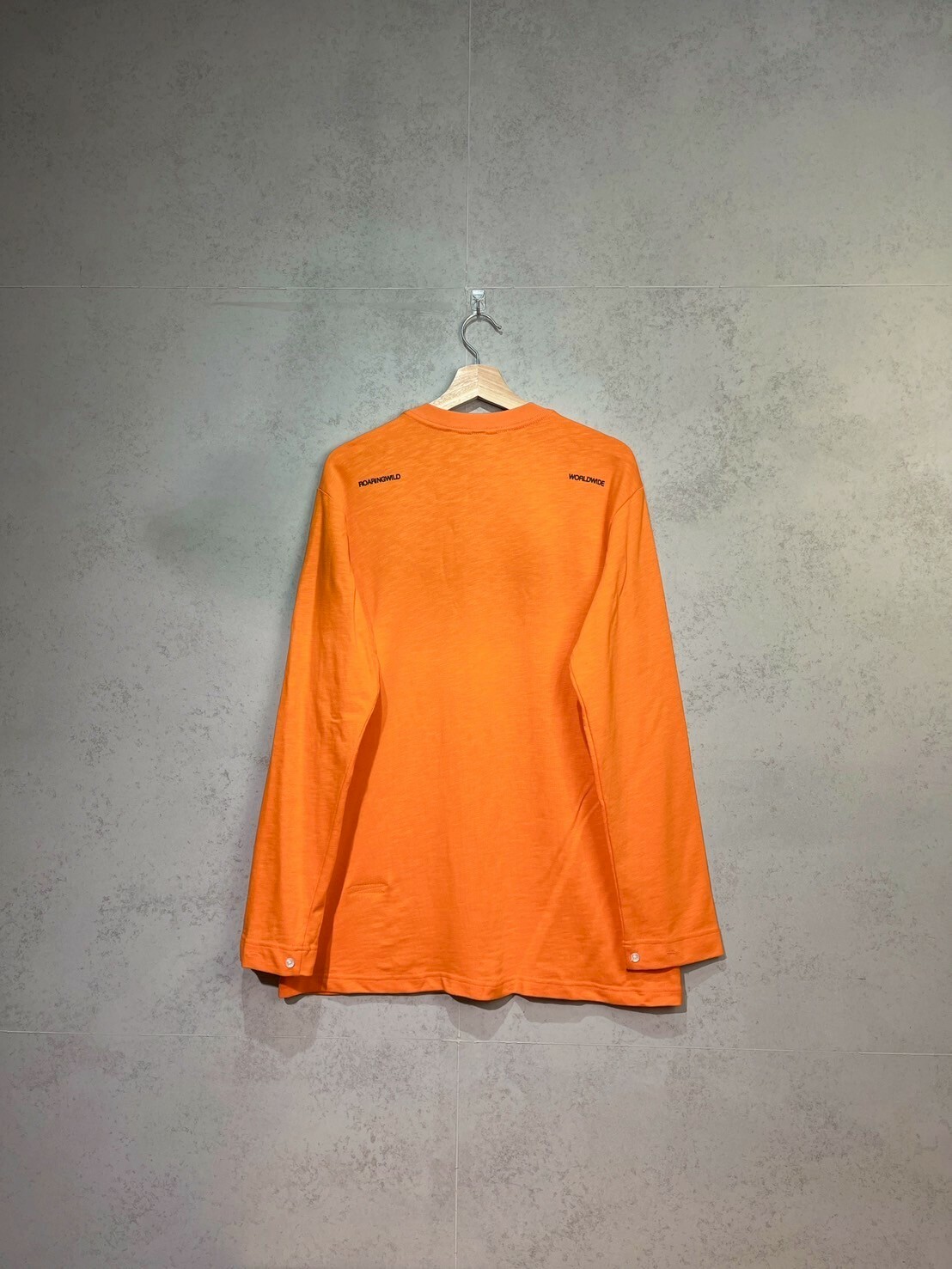 Roaringwild 竹節棉長Tee SIZE M