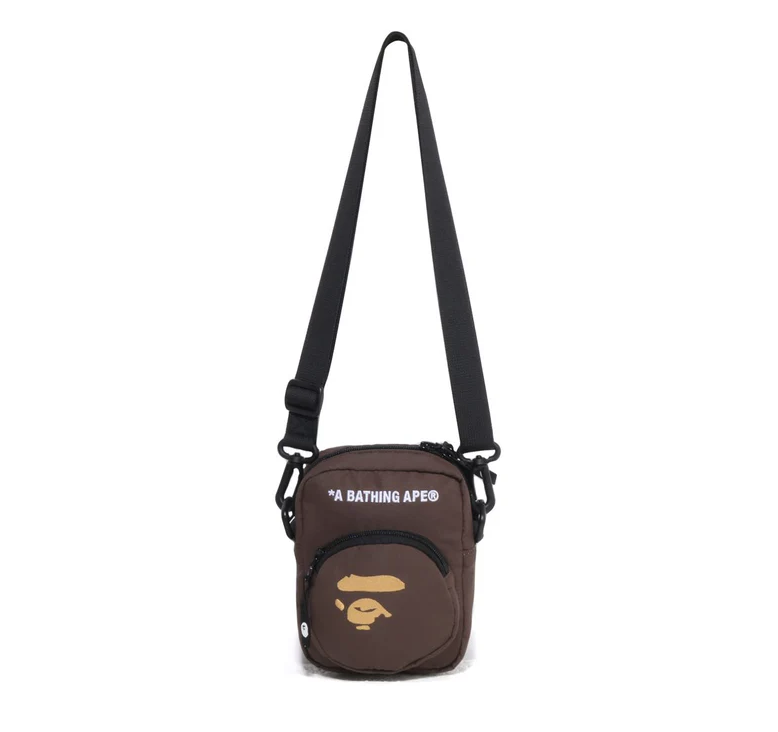 2025SS BAPE A BATHNIG APE HEAD MINI BAG 大頭 側背包 現貨 1L30190006