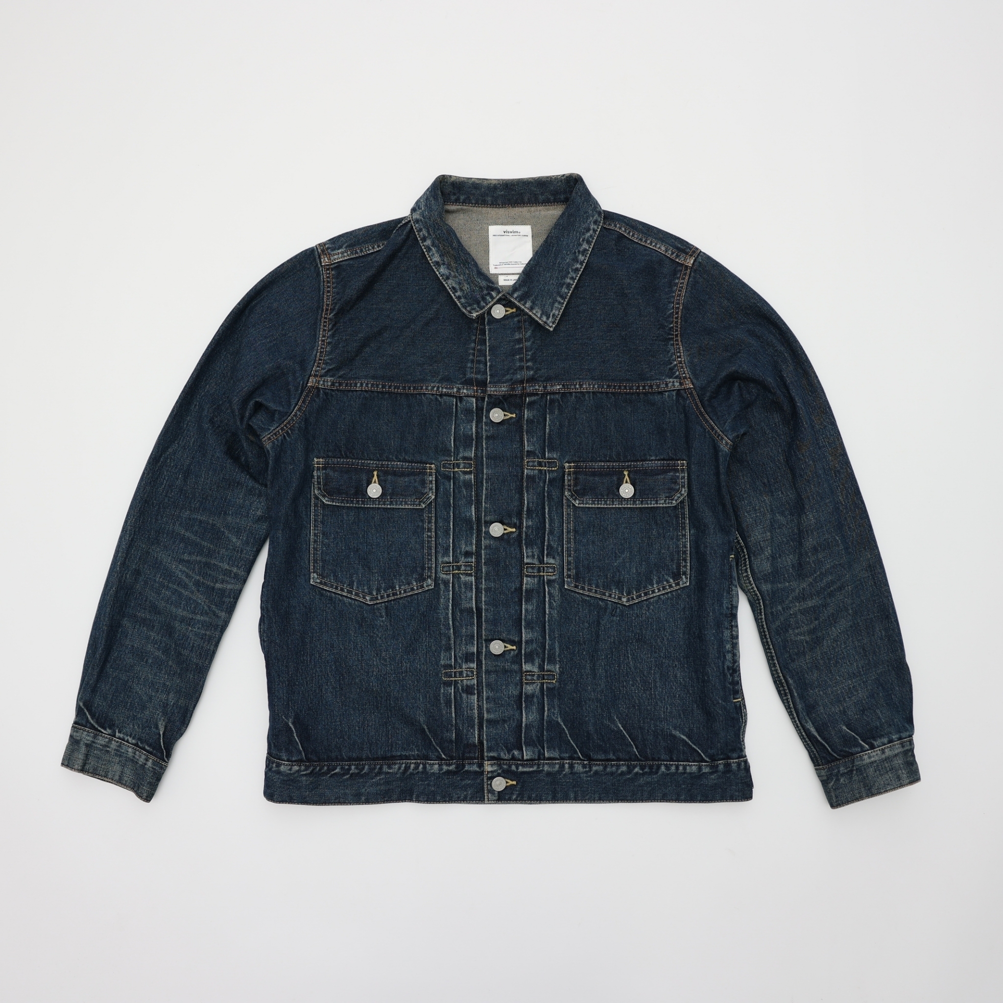 VISVIM TYPE2 DENIM JACKET SIZE XXL