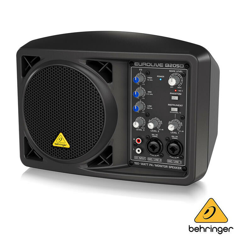 Behringer EUROLIVE B205D 兩軌 主動式喇叭