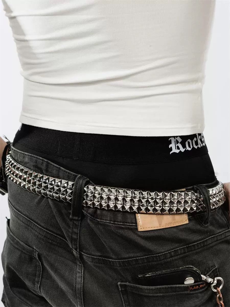 ROCKSTA 兩色 鬆緊織帶 四角內褲