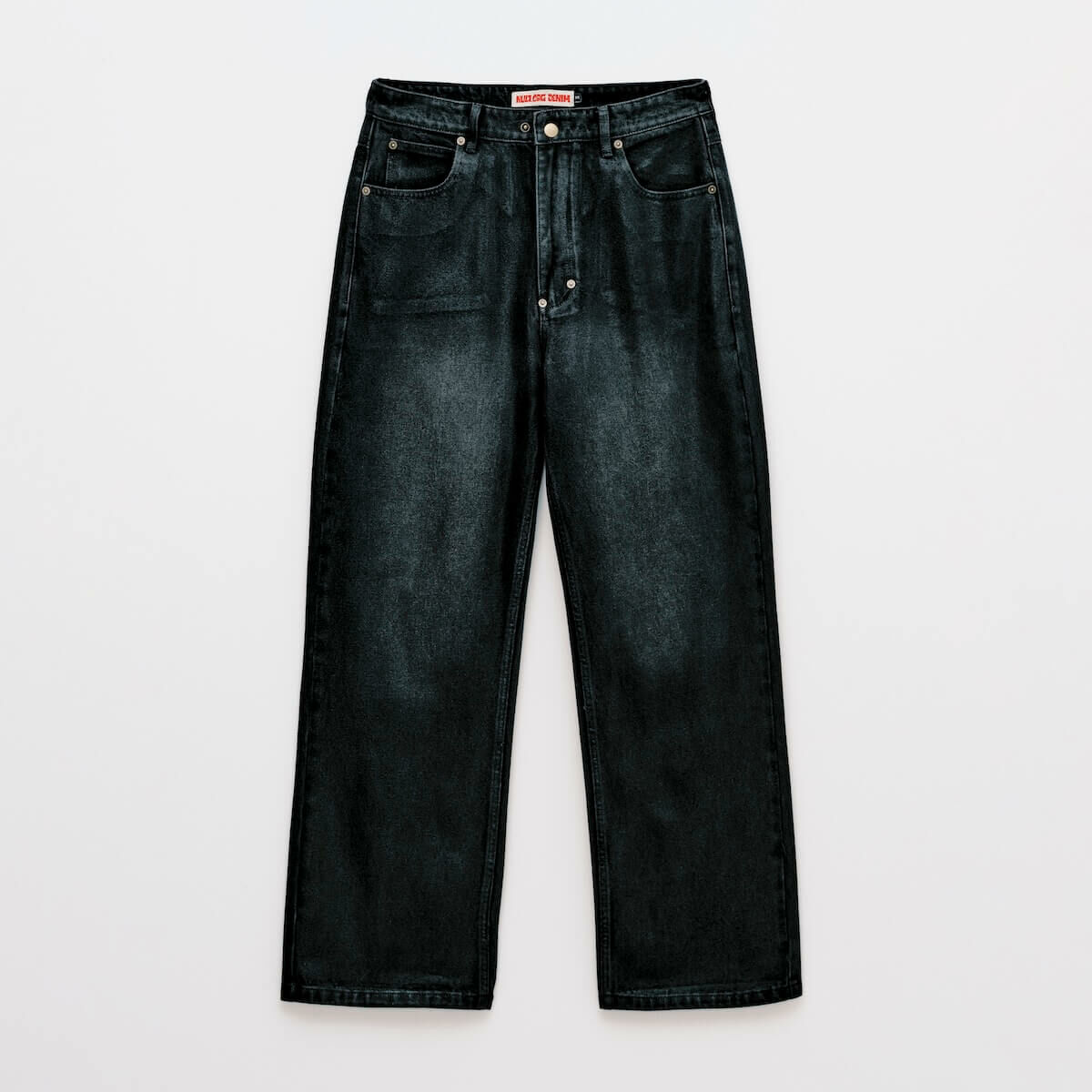 nul1.org X 1dyll｜(nu-P32) 10(yll).org 1991 Coated Jeans (Washed Black)