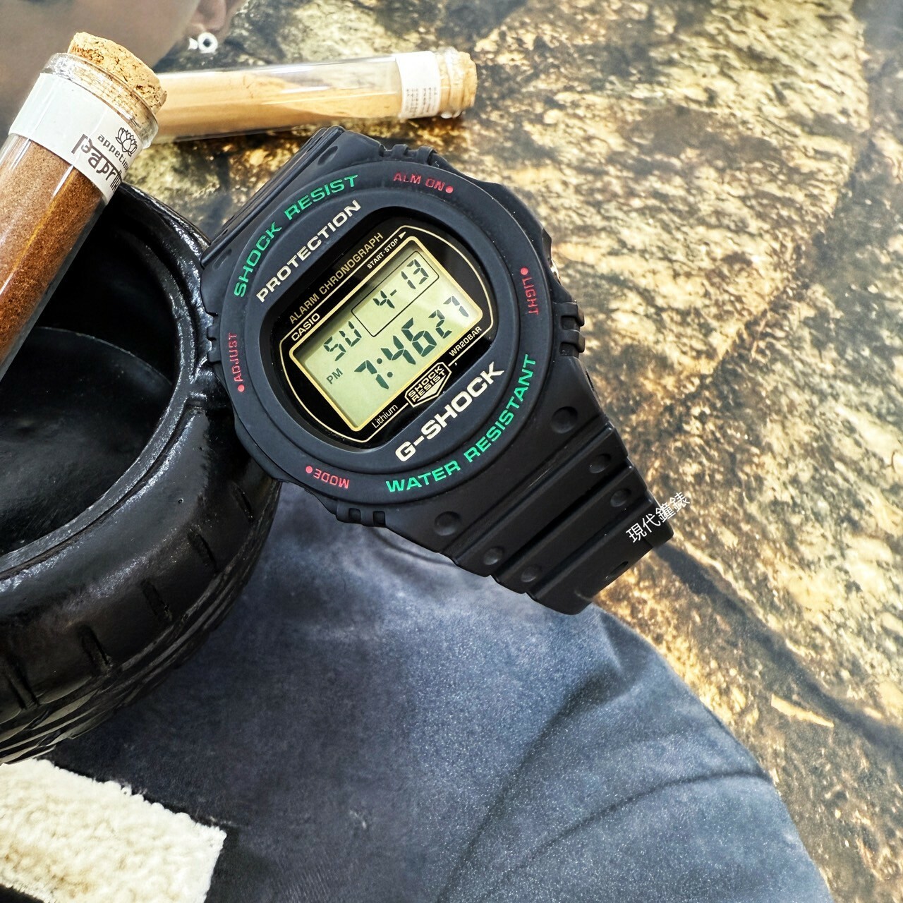 【G-SHOCK】 DW-5700TH-1D 45.4mm Modern Watch