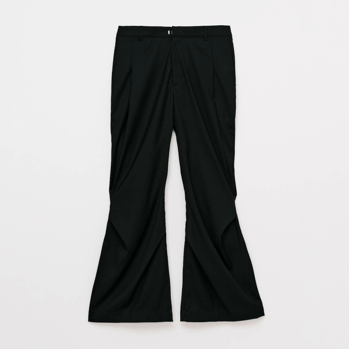 nul1.org X 1dyll｜(nu-P30) 10(yll).org Type2 Flared Pants (Black)