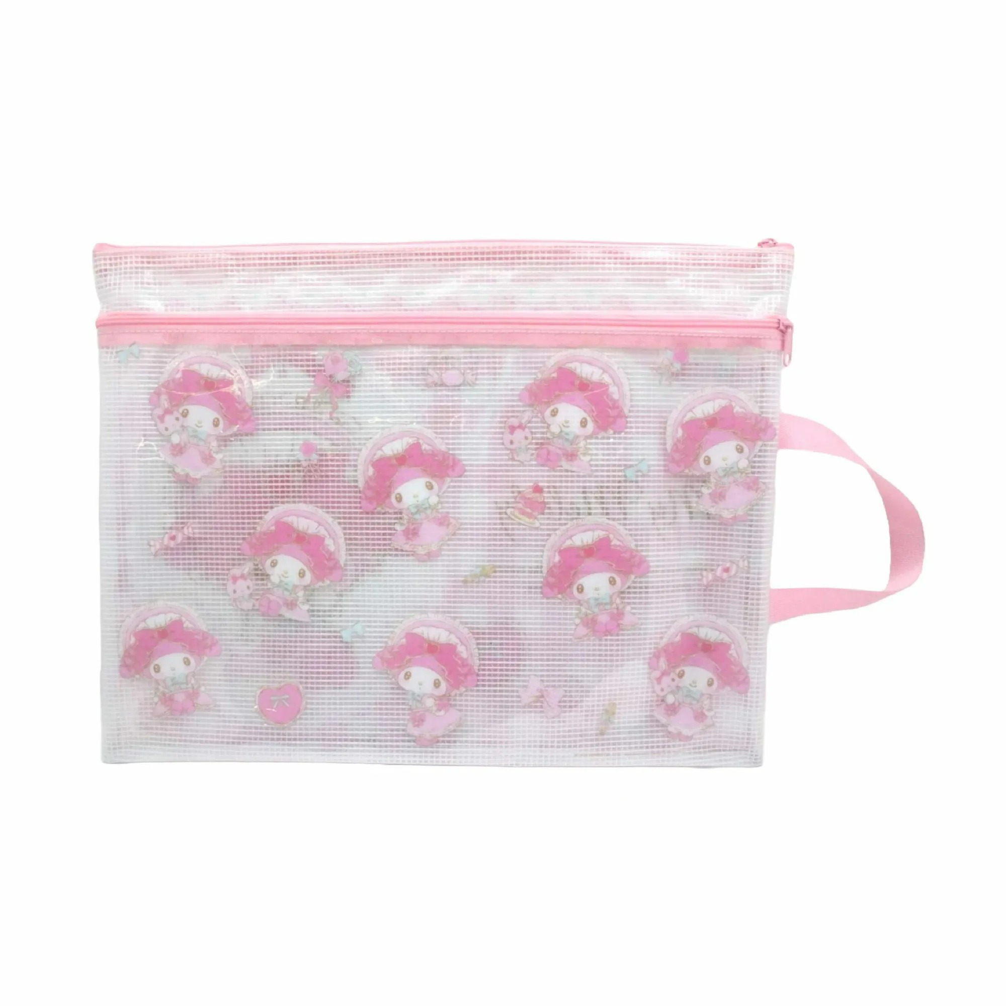 Sanrio F4拉鏈文件袋連手挽