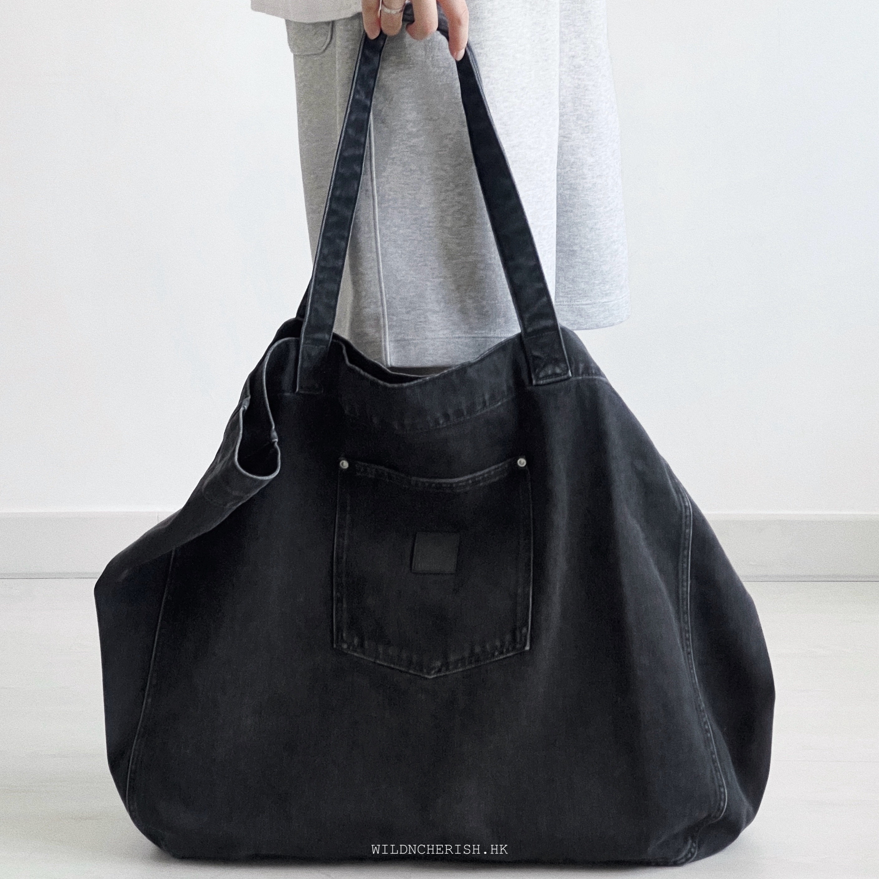 現貨 | Carhartt WIP Rivet Tote Bag 洗水黑色