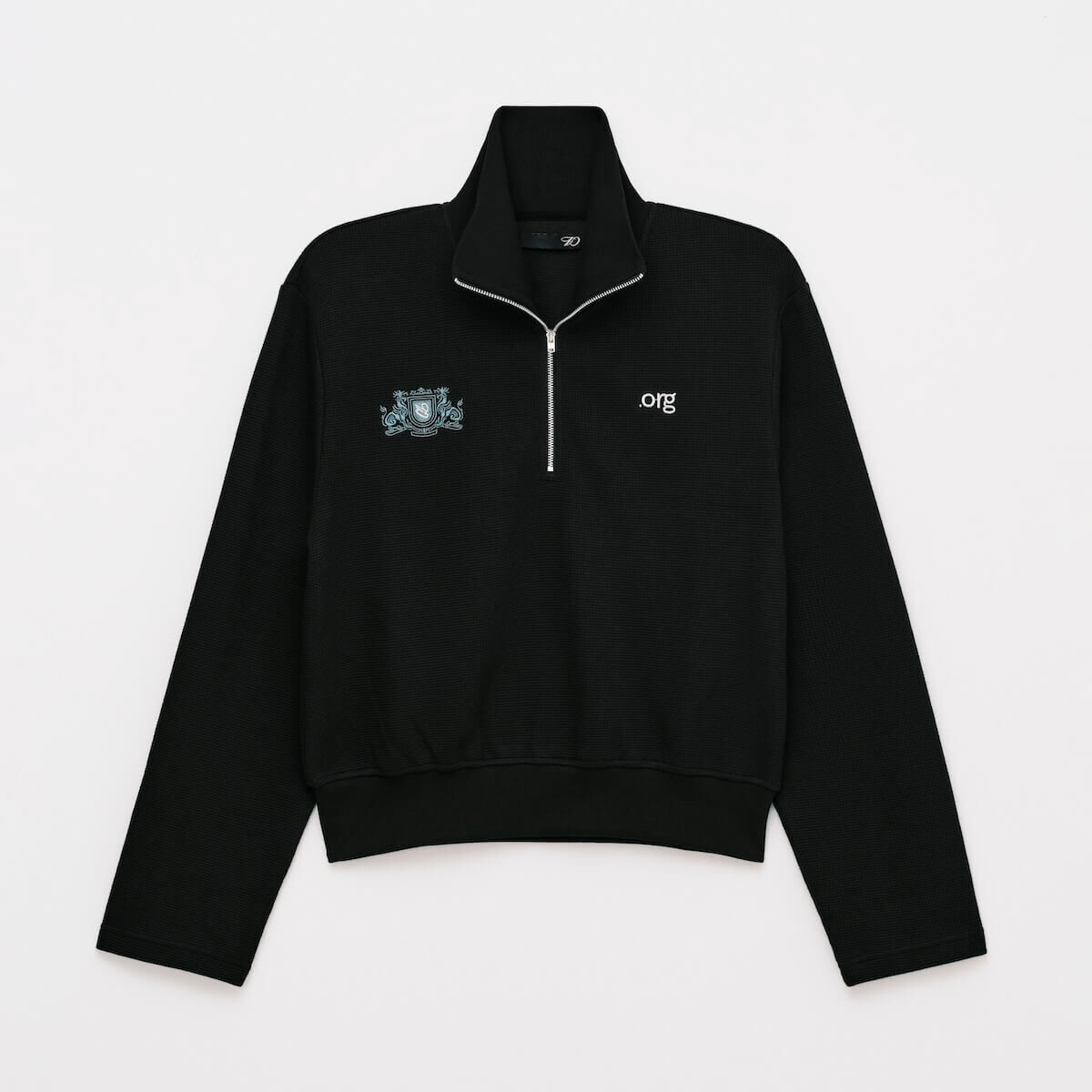 nul1.org X 1dyll｜(nu-16) 10(yll).org Energetic Pullover Sweatshirt (Black)