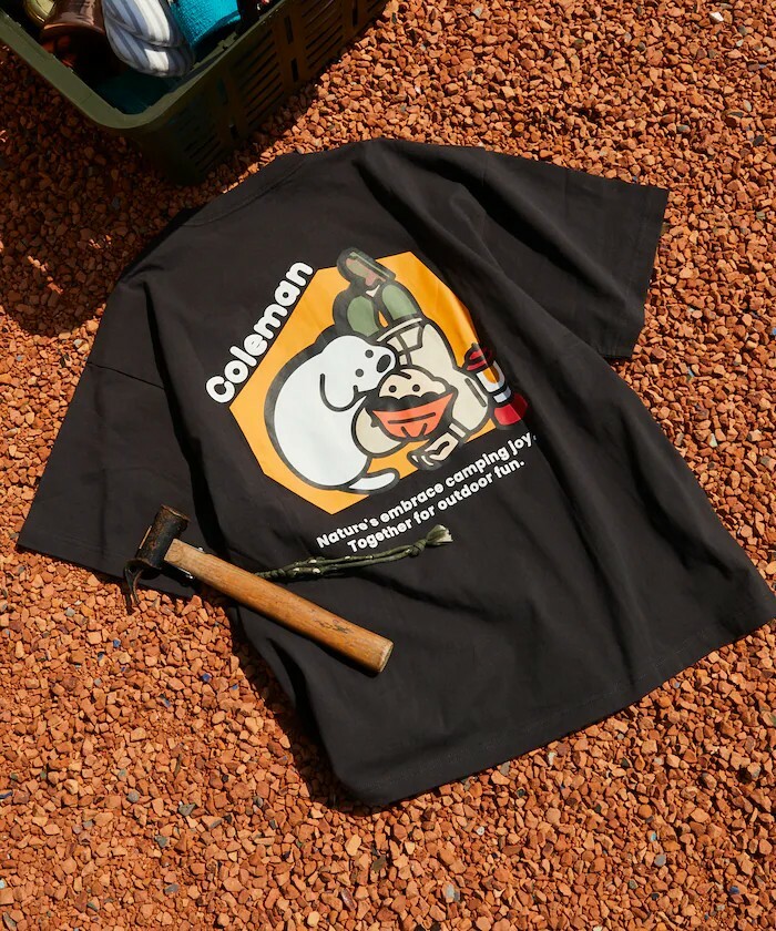 <!!限時優惠販售!!>Coleman matsui gorori SS TEE 背面 印花 圓領 短袖T