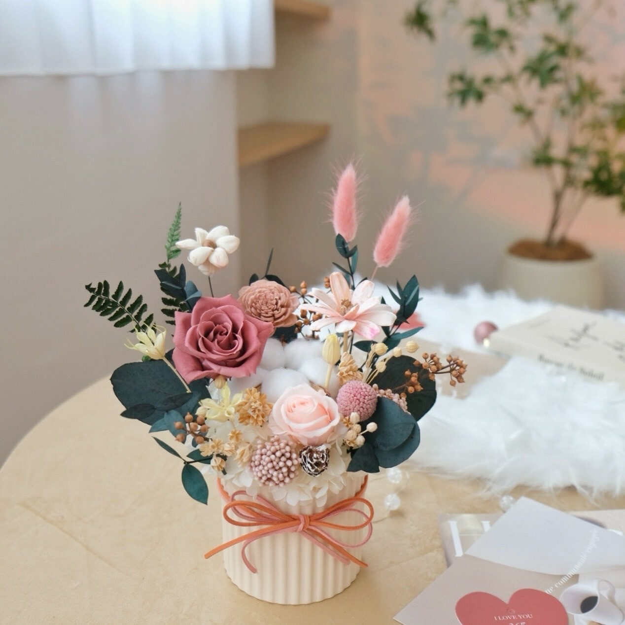 莓果小花園 永生盆花