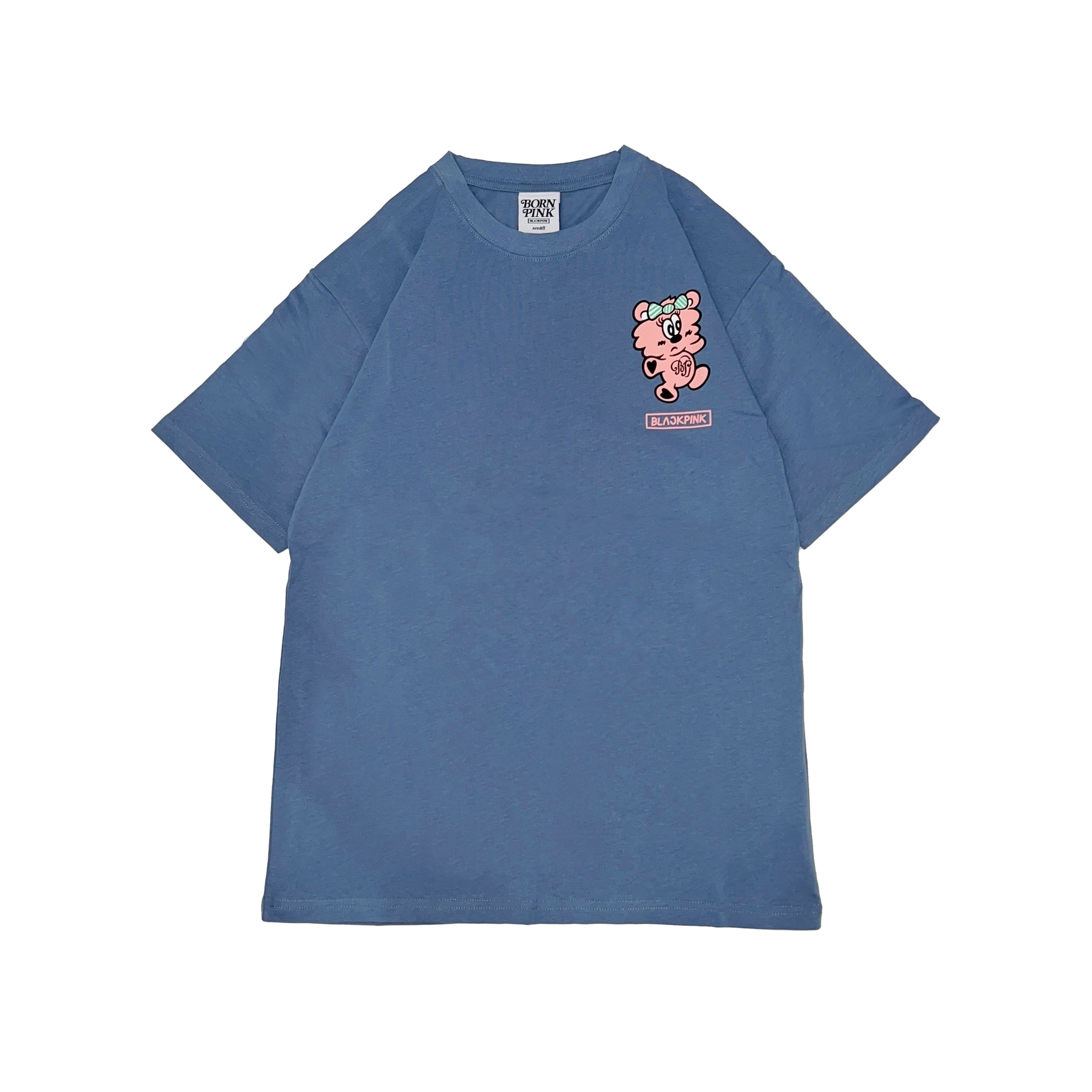 BLACKPINK X VERDY T-SHIRT 灰藍色 FULL SIZE