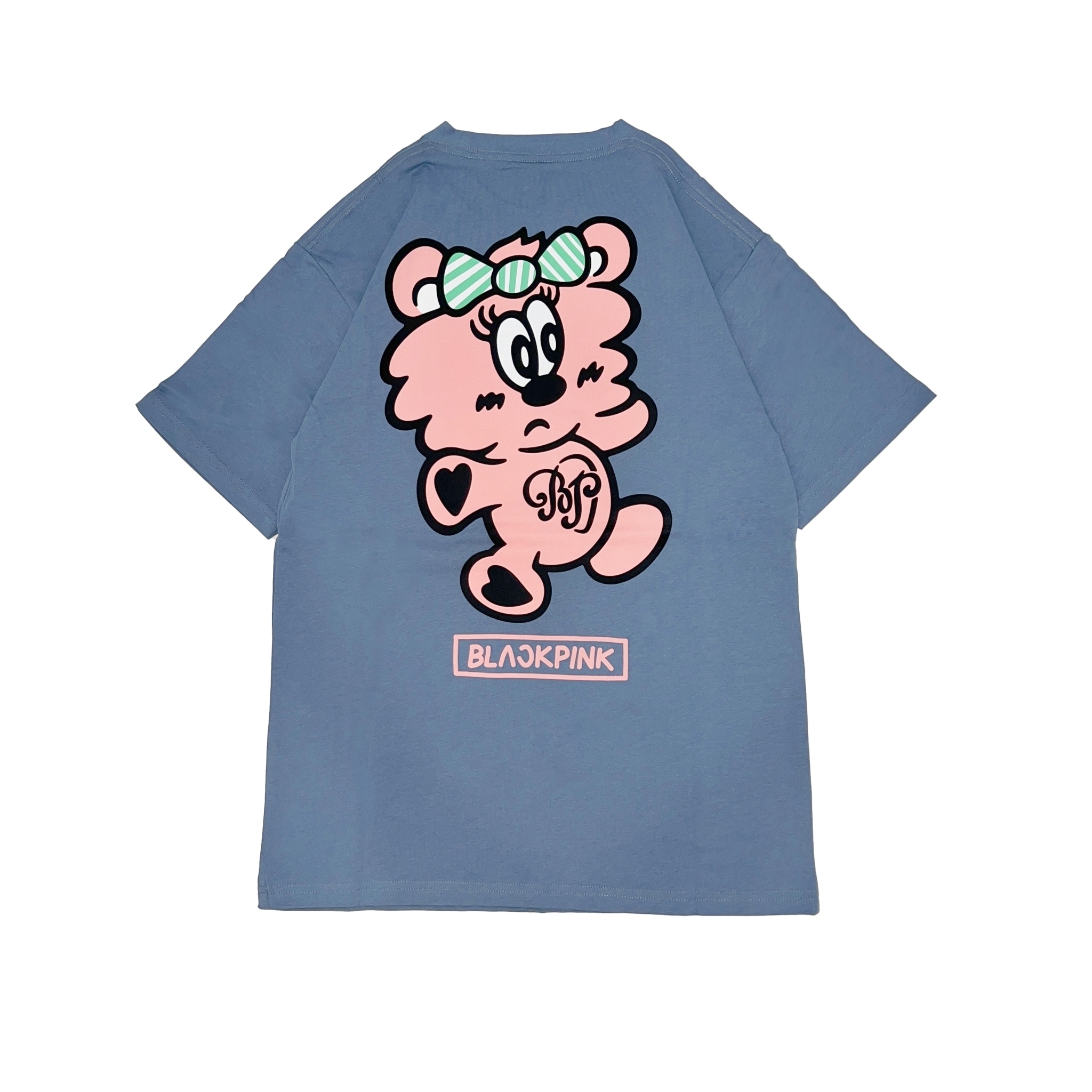 BLACKPINK X VERDY T-SHIRT 灰藍色 FULL SIZE