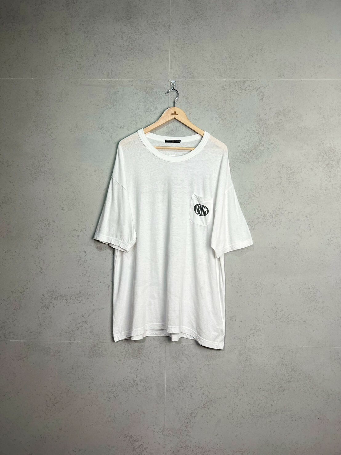 Visvim P.H.V. TEE S/S WHITE SIZE 5