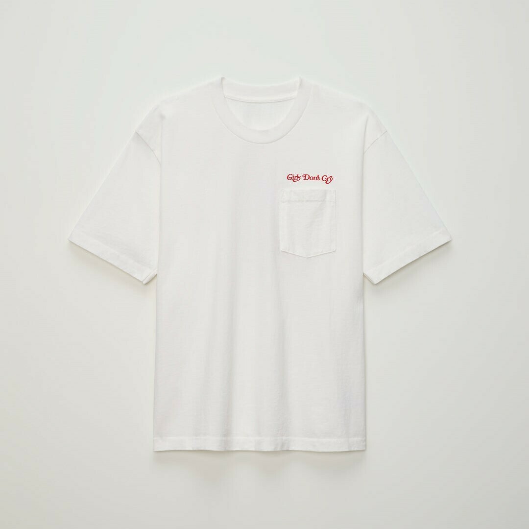 CHERRY X GDC ANGEL CLASSIC POCKET T-SHIRT (WHITE) FULL SIZE