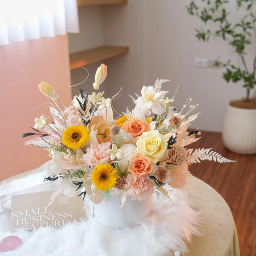 太陽朝夕永生盆花(XL)