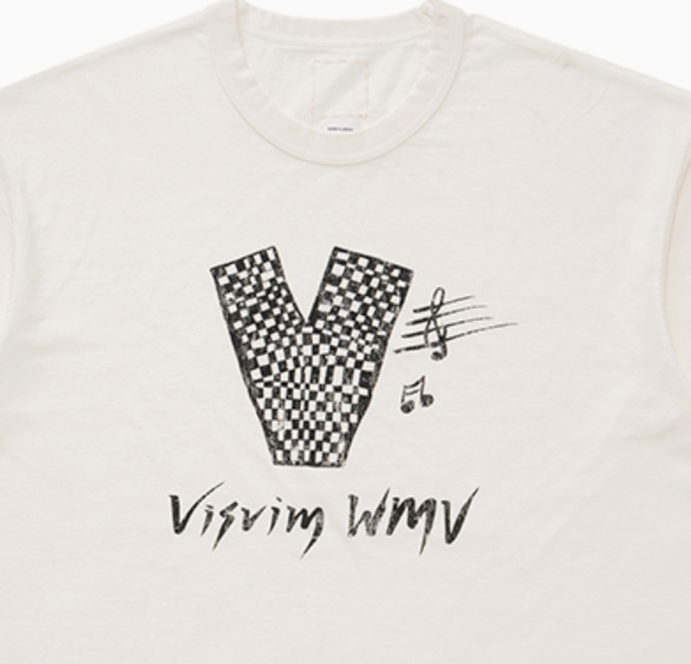 VISVIM 2025 S/S JUMBO TEE S/S V CRASH - SIZE 4 PRE ORDER ITEM (預訂中)