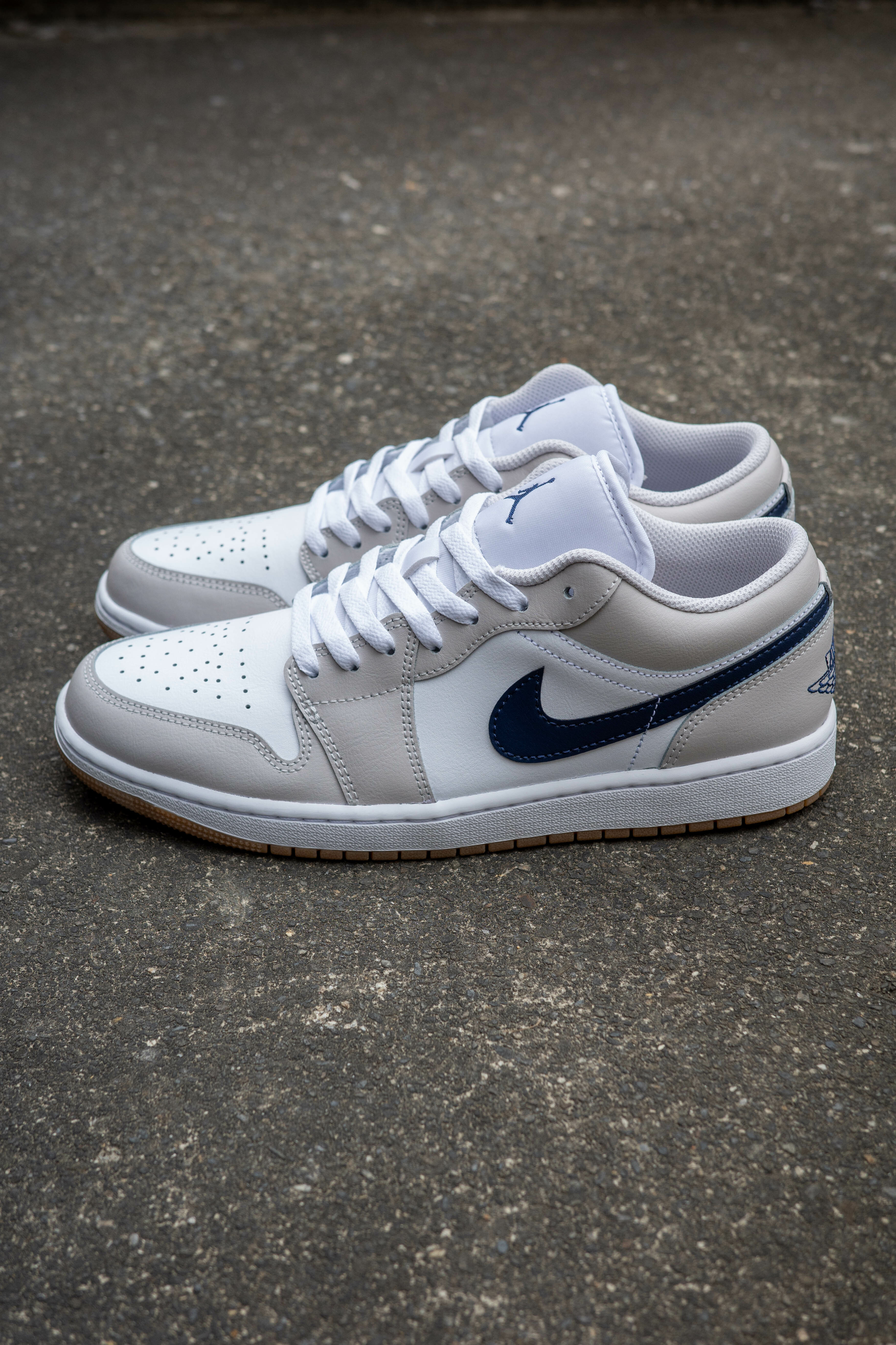 Air Jordan 1 Low 一代 低筒 灰藍 白灰藍 米白藍 休閒鞋 553558-146