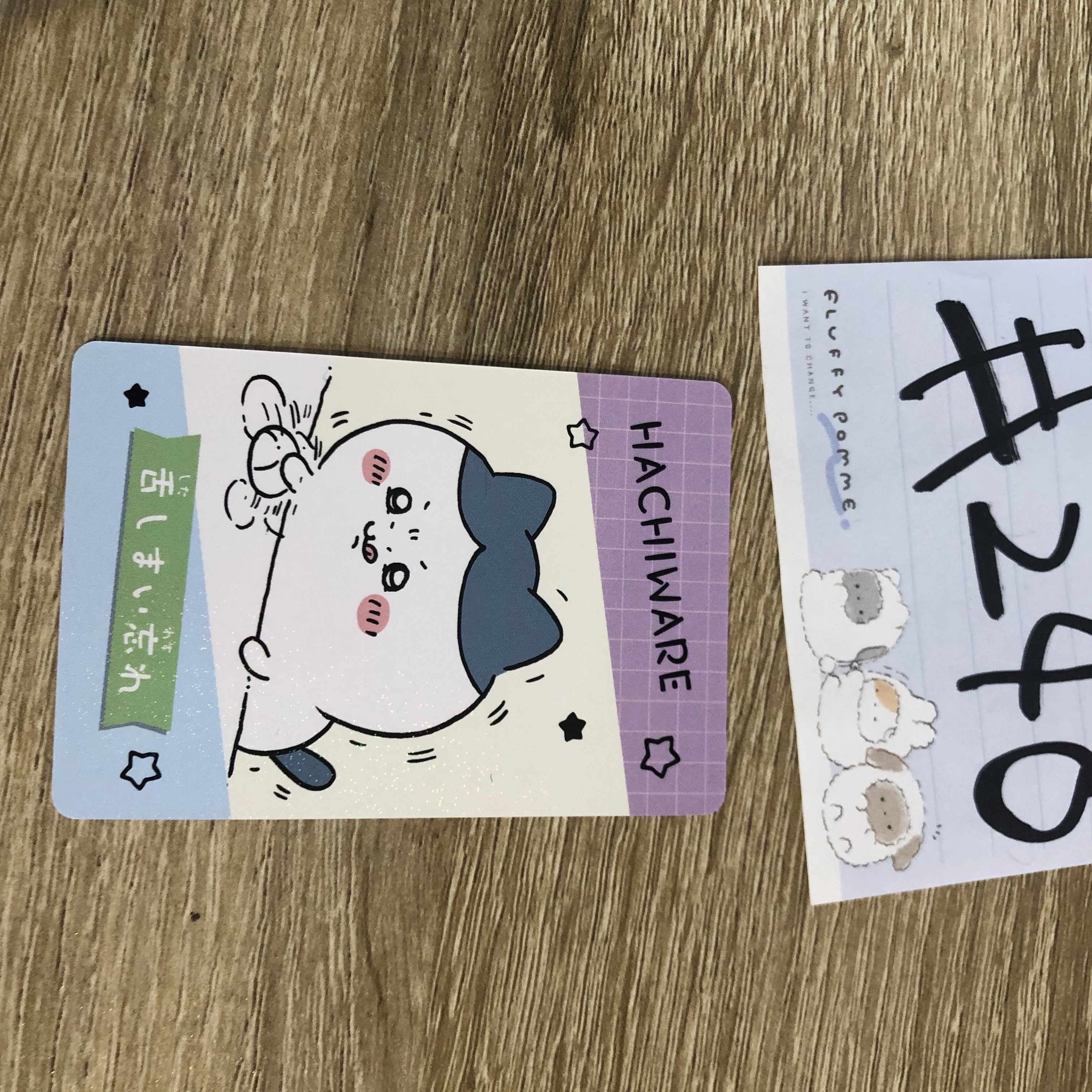 CHIIKAWA 八字貓 小卡#240