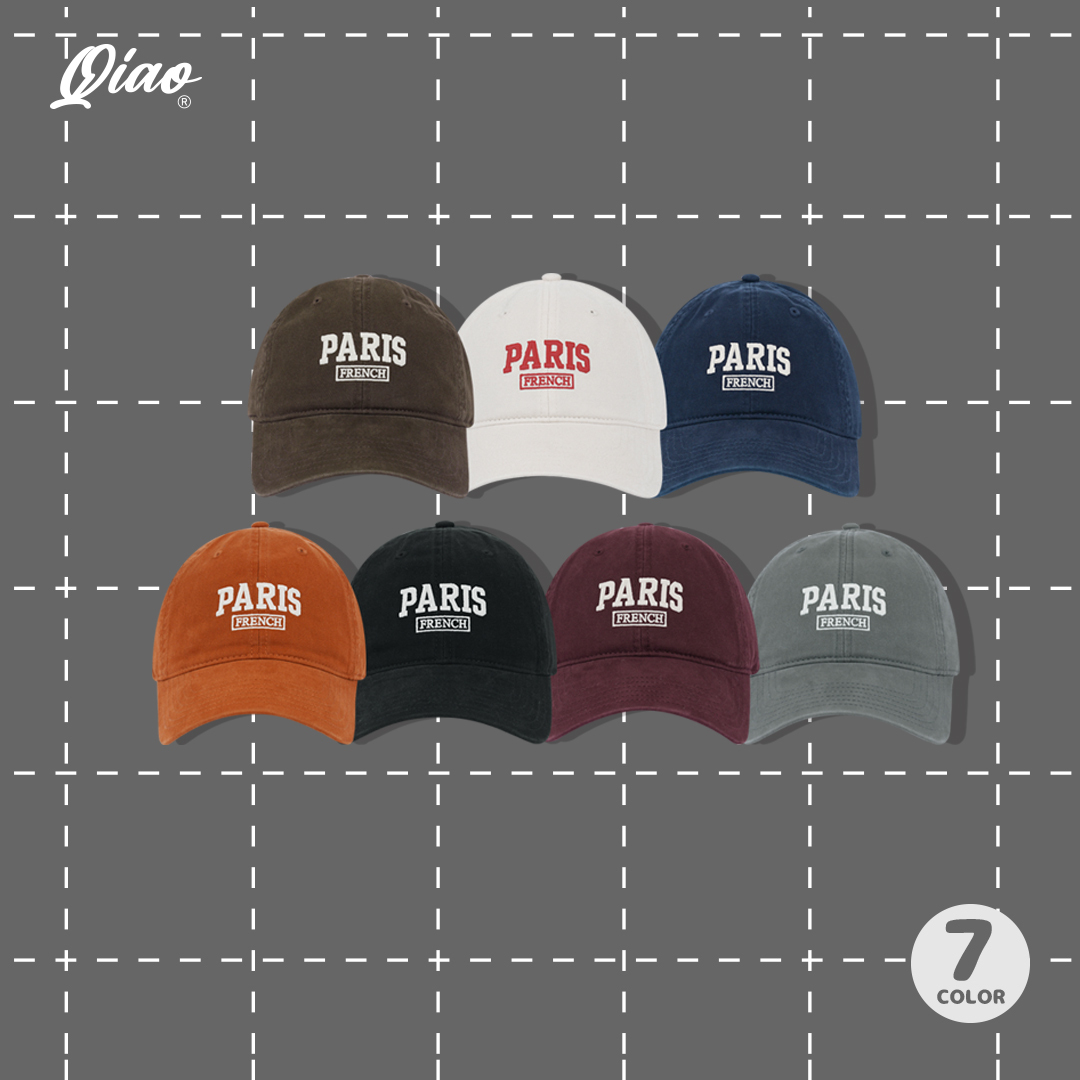 VINTAGE CAP - PARIS 電繡復古 GR-020