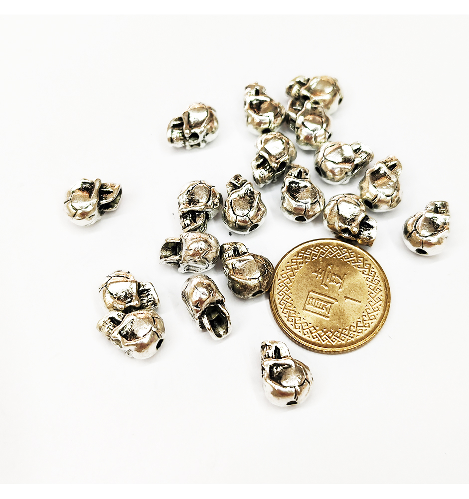 白骨觀 藏銀珠 2個【十方】141713