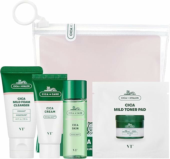 預 購 產 品丨VT COSMETICS VT CICA Trial Kit Set Travel Kit 旅行護理套裝