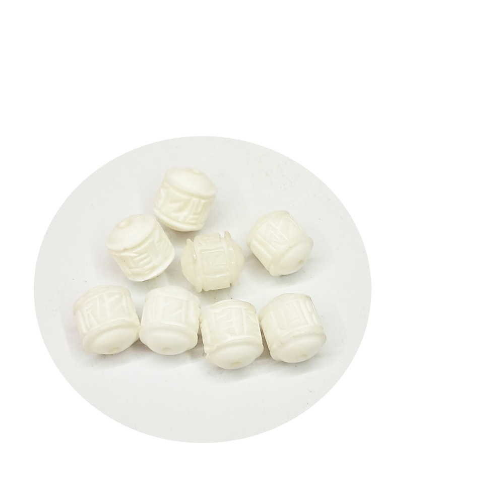 六字真言{硨磲}筒珠1個【十方】154775