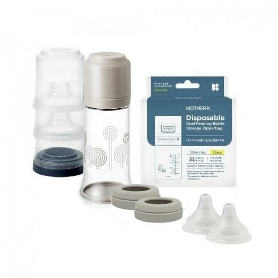 MOTHER-K 輕量免洗奶瓶套裝