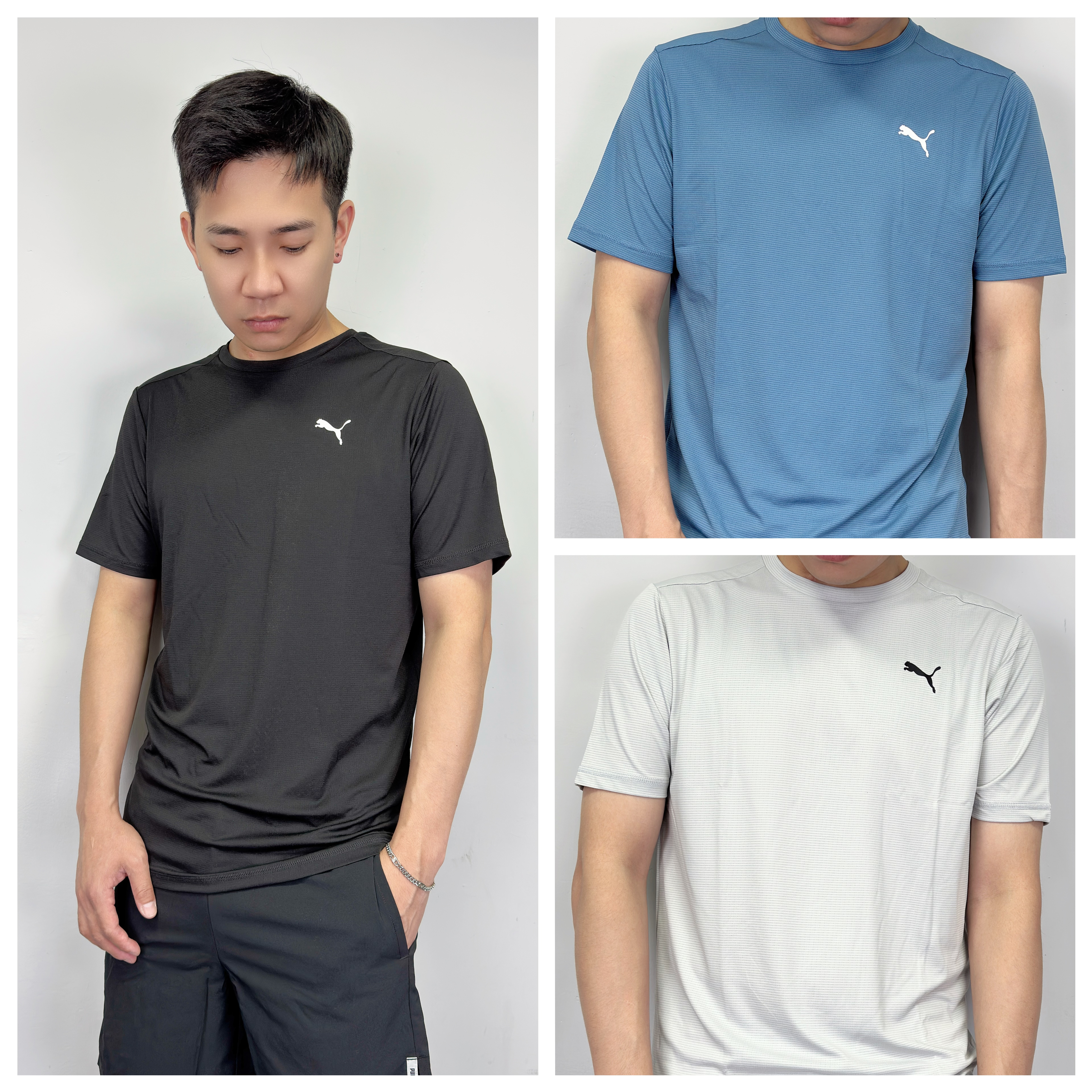 Puma 背後字母 透氣 吸濕排汗 運動短T 短袖