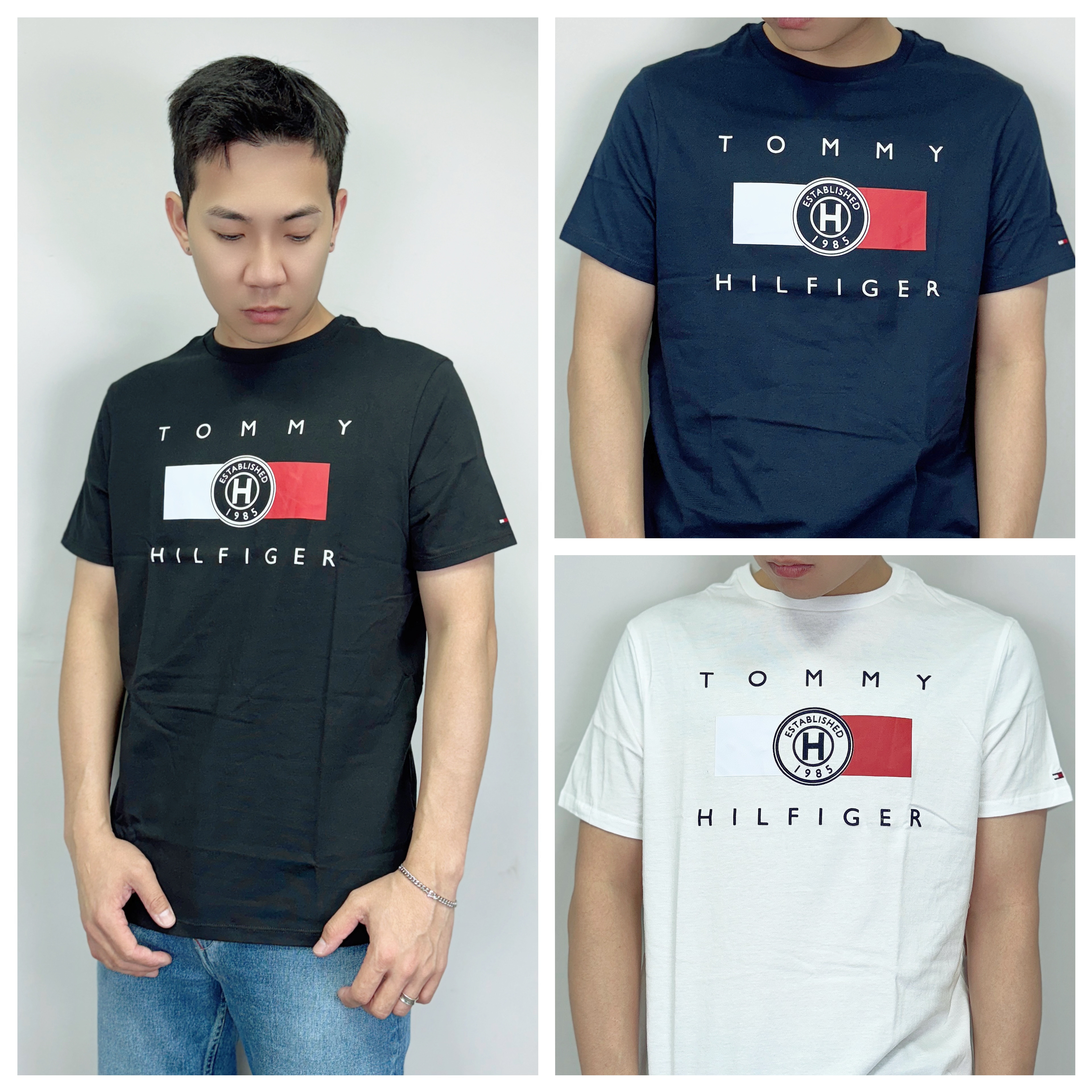 Tommy Hilfiger 植絨圓圈字母 短袖上衣 短袖 短T