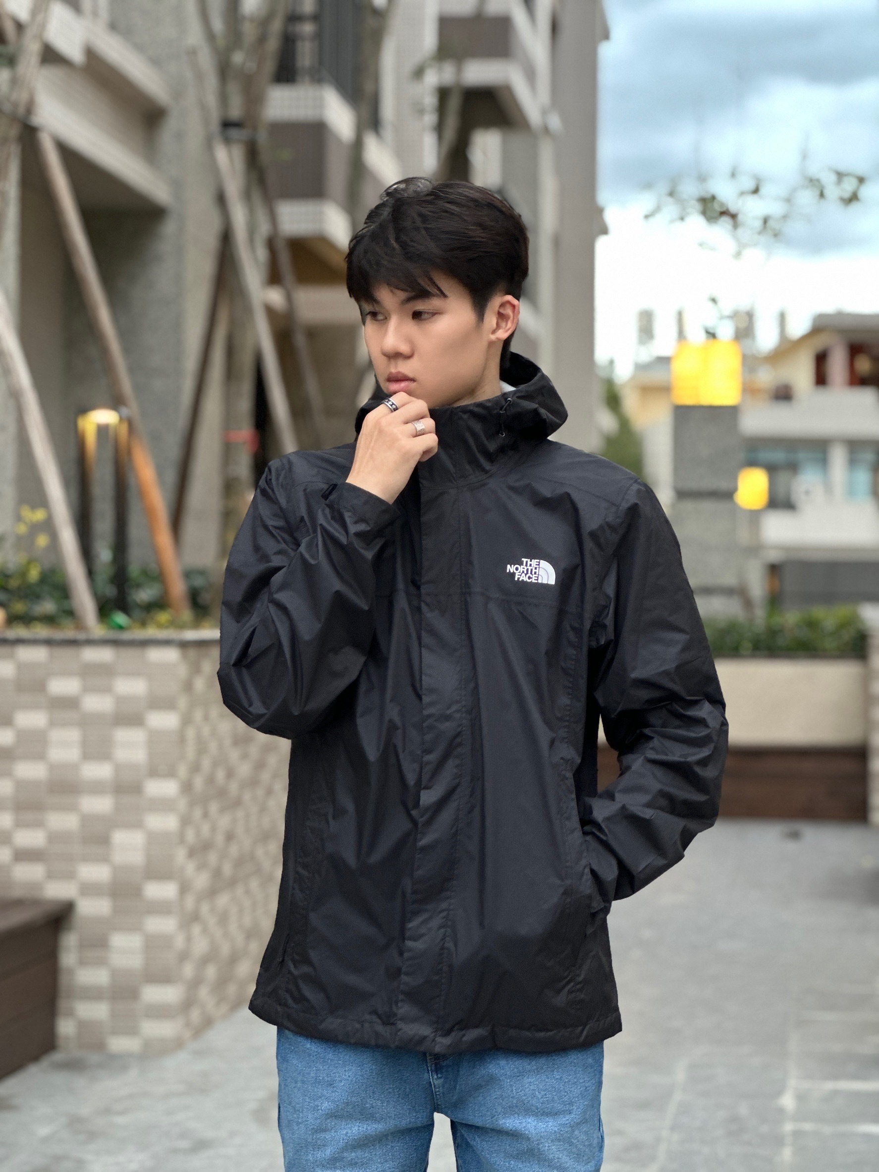 The North Face TNF 北臉 薄款 防風外套 連帽外套