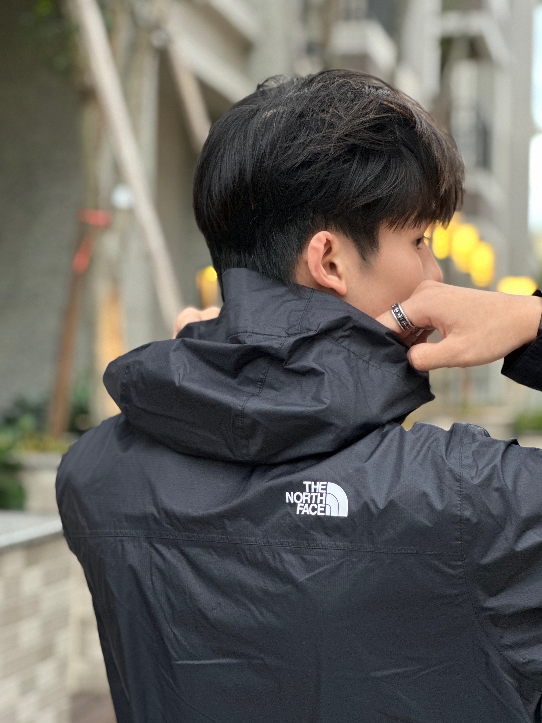 The North Face TNF 北臉 薄款 防風外套 連帽外套