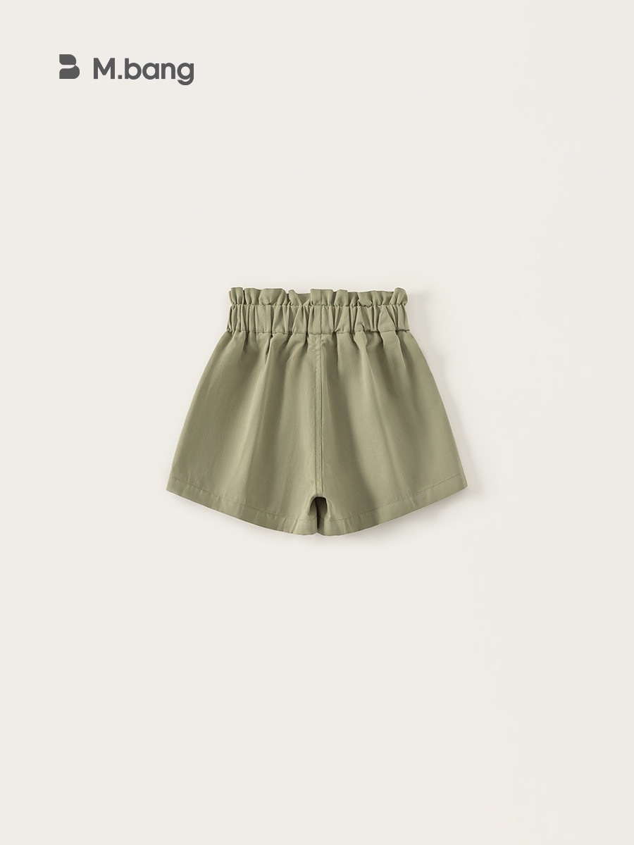 蝴蝶結花苞短褲